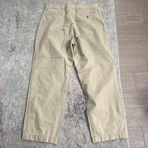 Perry Ellis Cottons Men's Khaki Chino Tan Trouser Pants Sz 34 x 30 - Picture 6 of 6